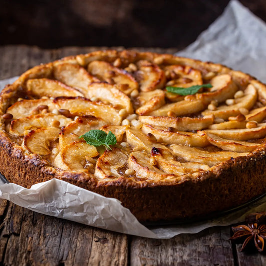 Baked apple pie