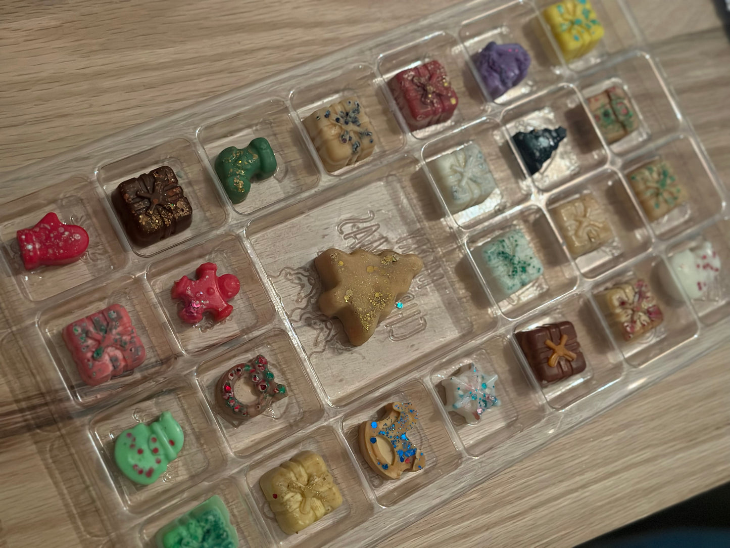 Wax melt advent calendar