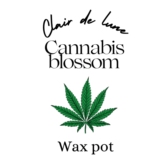 Cannabis blossom melt pot