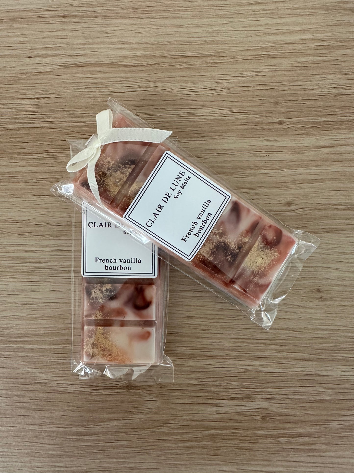 French vanilla bourbon snap bar