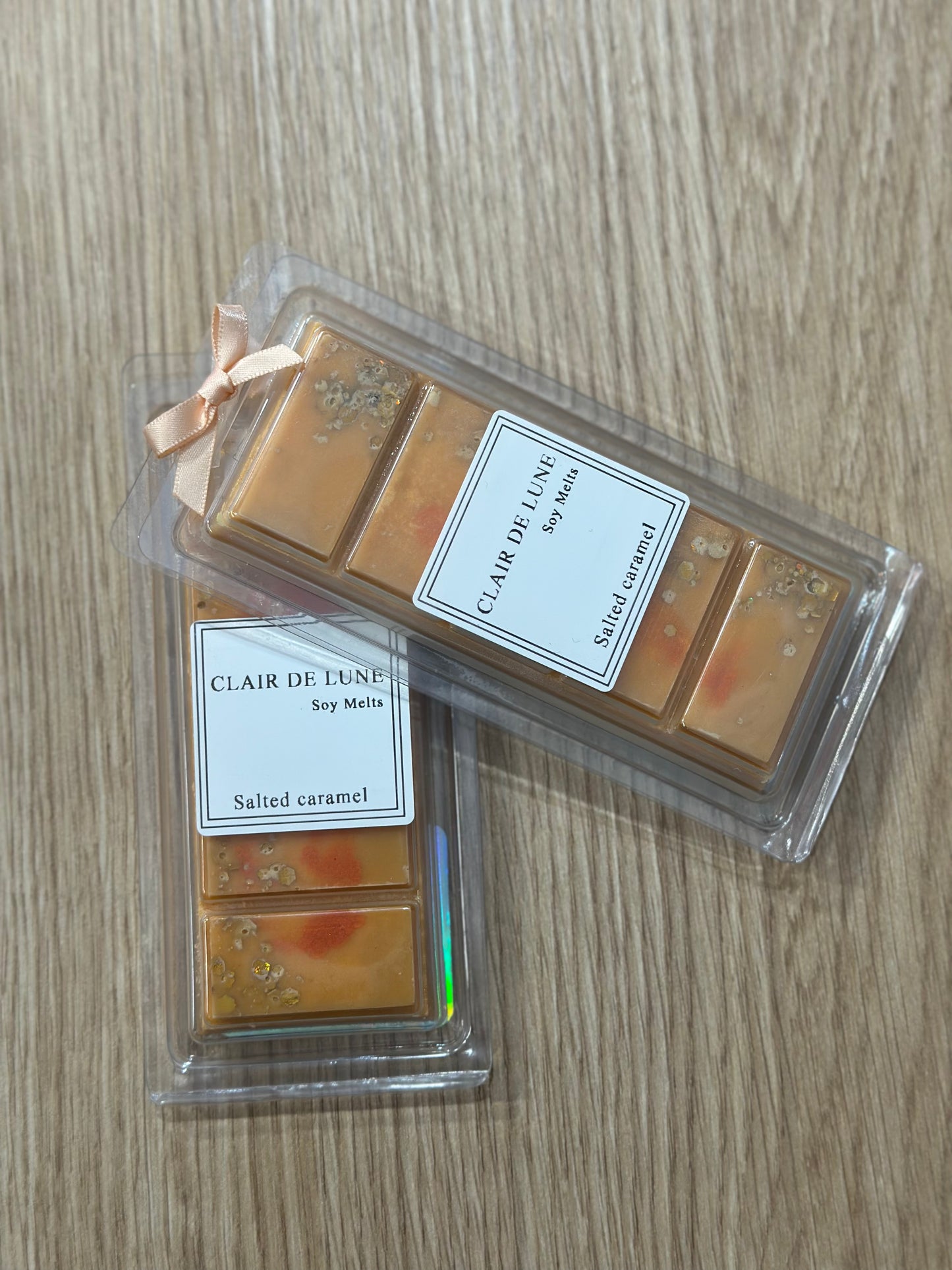 Salted caramel snap bar