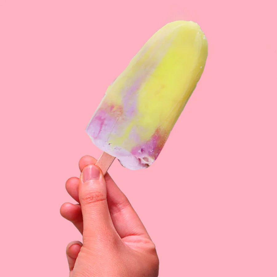 Rainbow paddle pop
