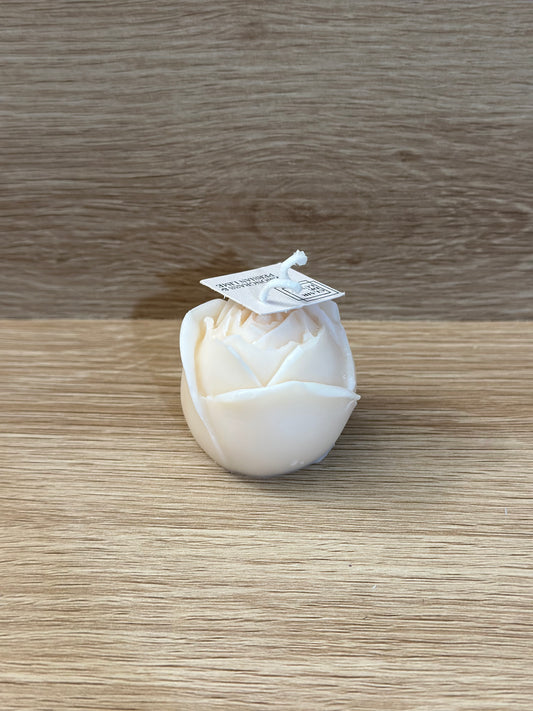 Mini rose candle