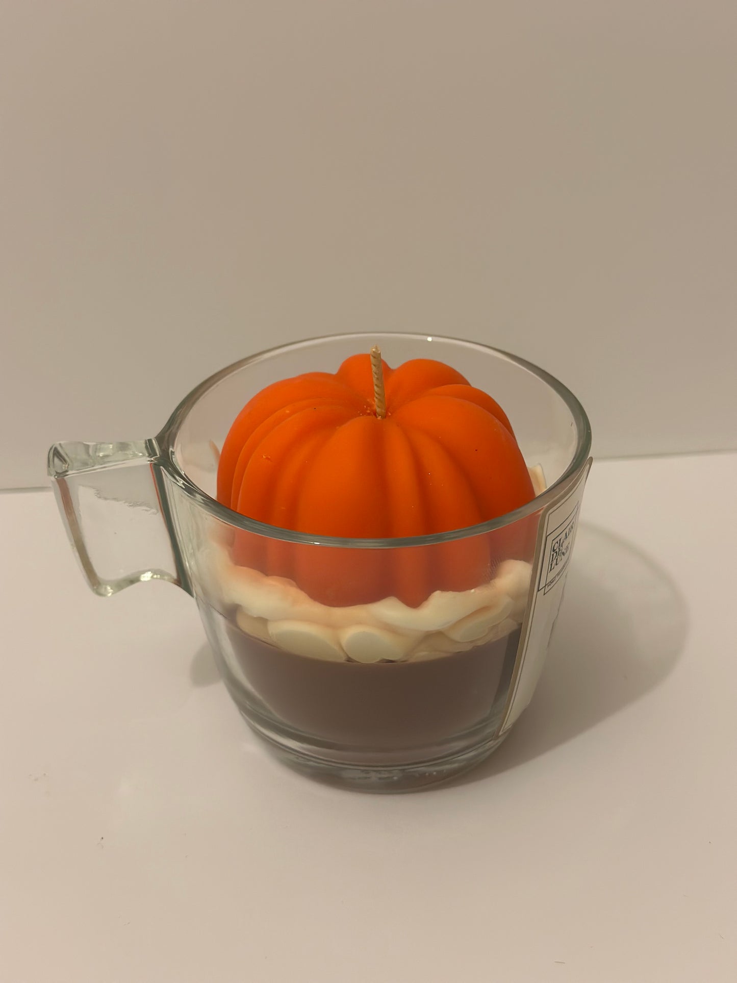 Pumpkin spiced latte candle