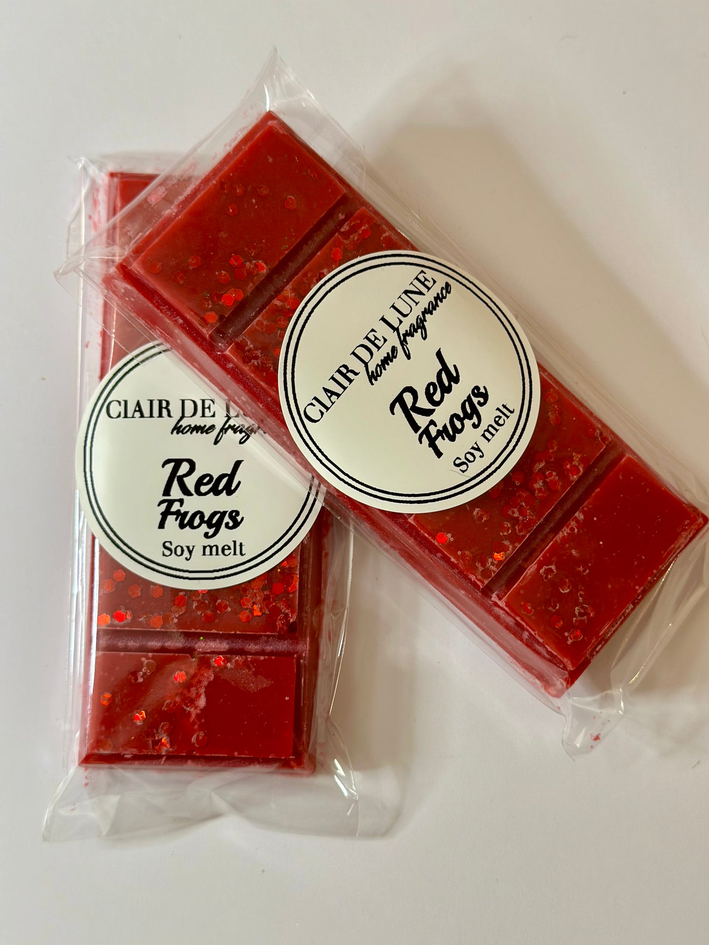 Red frog lollies dupe snap bar