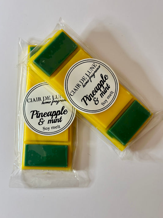 Pineapple & mint snap bar