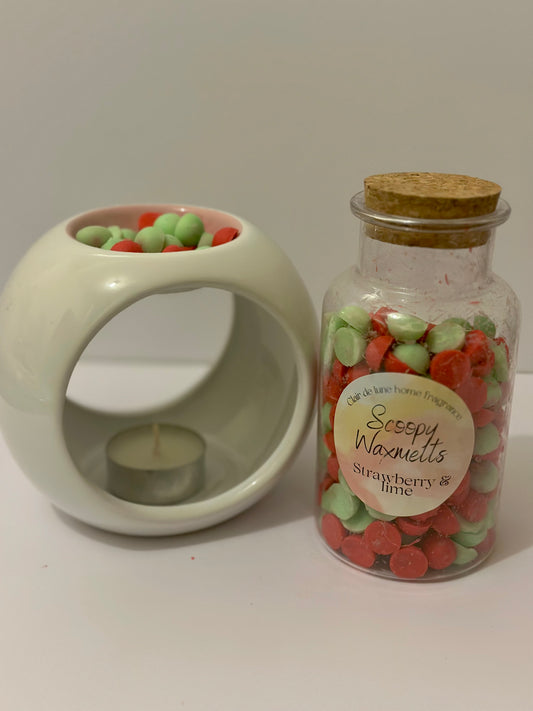 Scoopy melts - Strawberry & lime