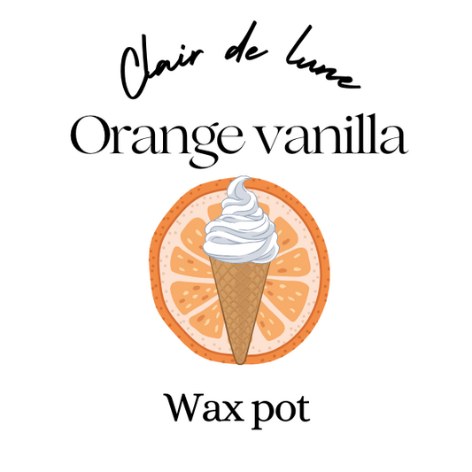 Orange vanilla melt pot