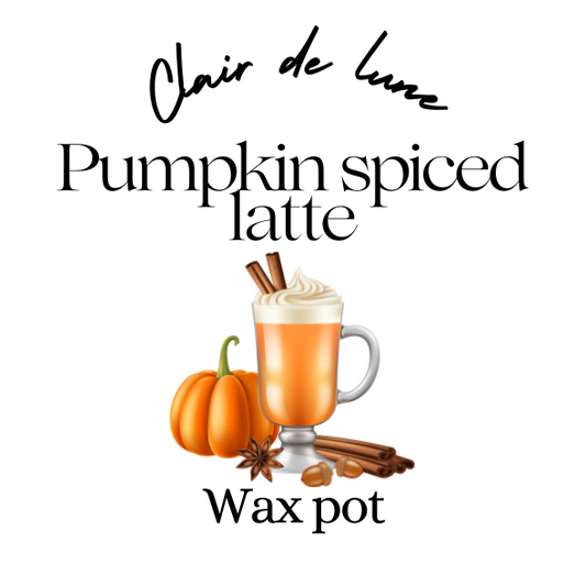 Pumpkin spiced latte melt pot