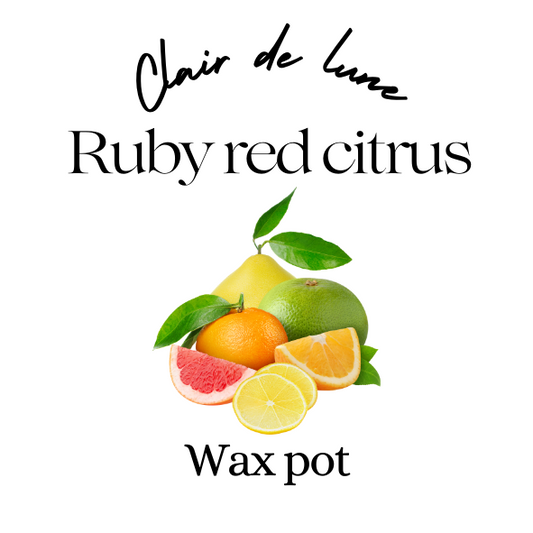 Ruby red citrus melt pot