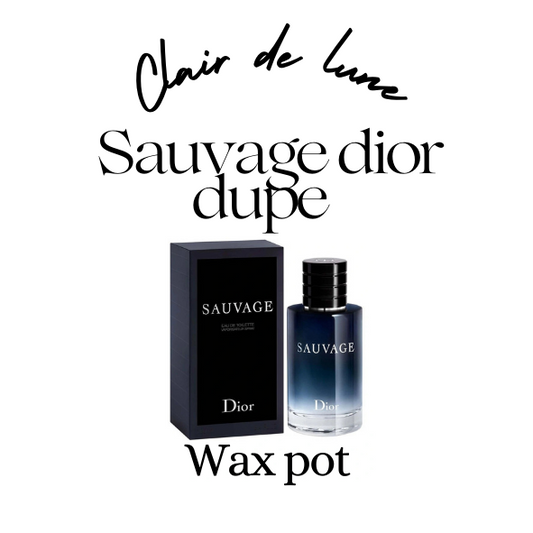 Sauvage by Dior dupe melt pot