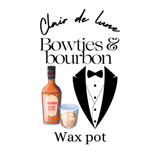 Bowties & bourbon melt pot