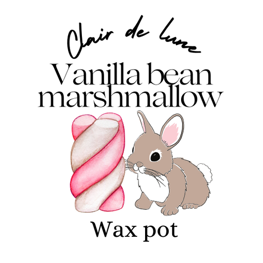 Bunny fluff (vanilla bean marshmallow) melt pot