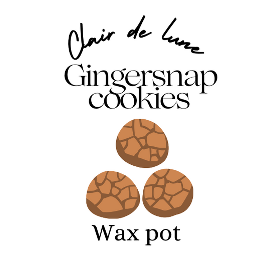 Gingersnap cookies melt pot