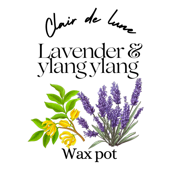 Lavender & ylang ylang melt pot