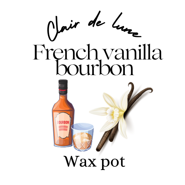 French vanilla bourbon melt pot