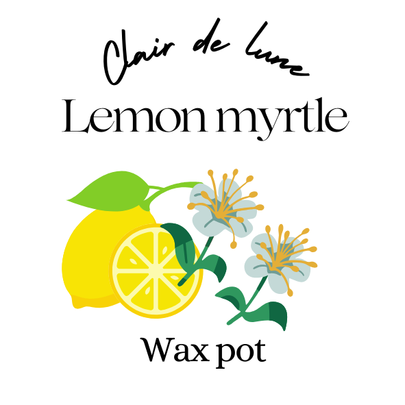 Lemon myrtle melt pot