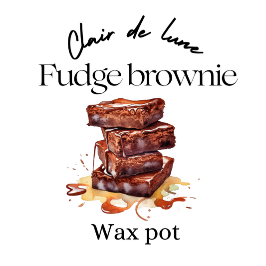 Fudge brownie (smooth operator type) melt pot