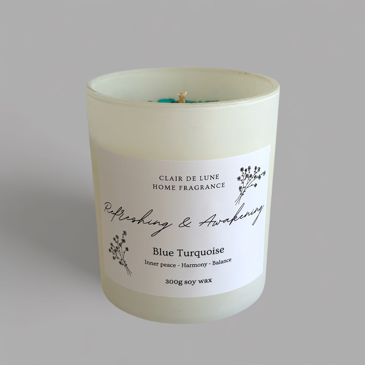 Refreshing & awakening candle