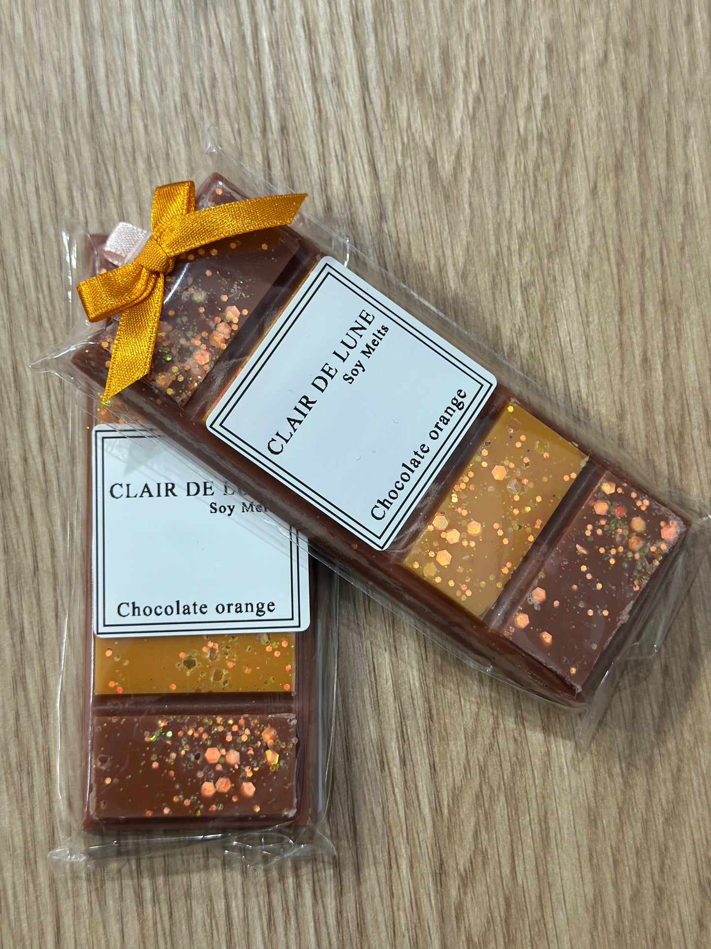 Chocolate orange snap bar