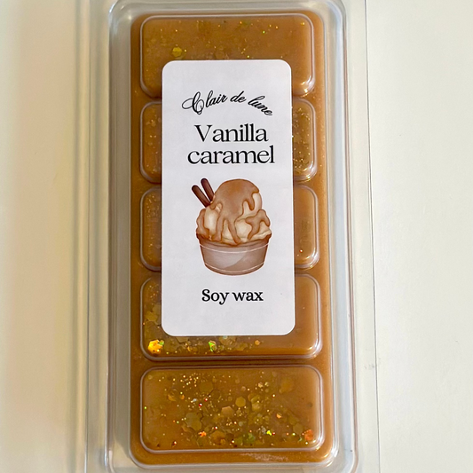 Vanilla caramel snap bar