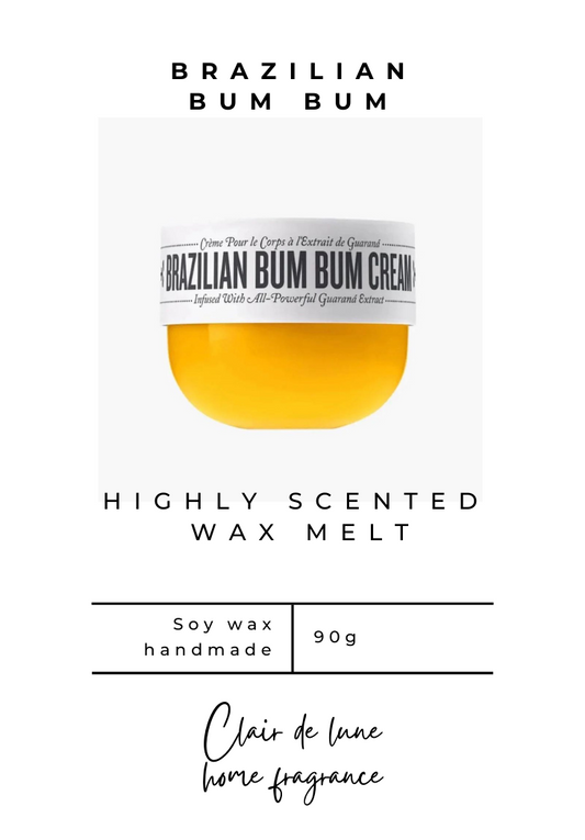 Brazilian bum bum - Clam shell wax melt