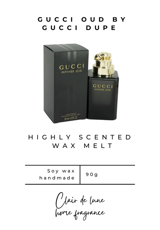 Gucci oud by Gucci dupe - Clam shell wax melt