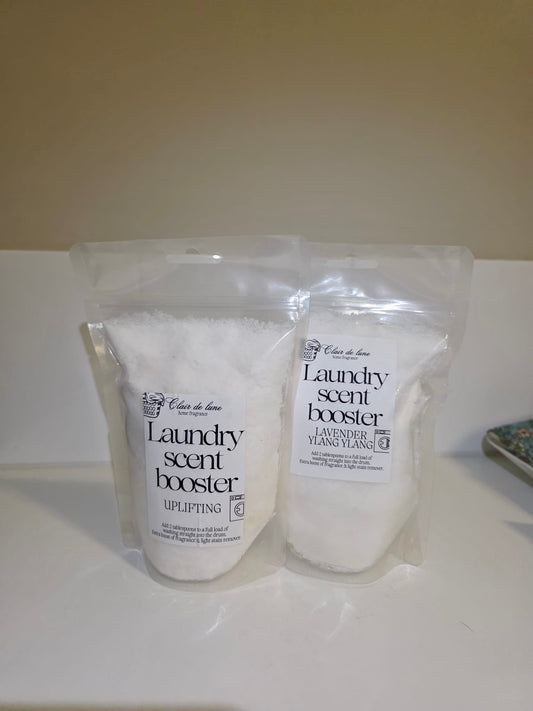 Laundry scent booster