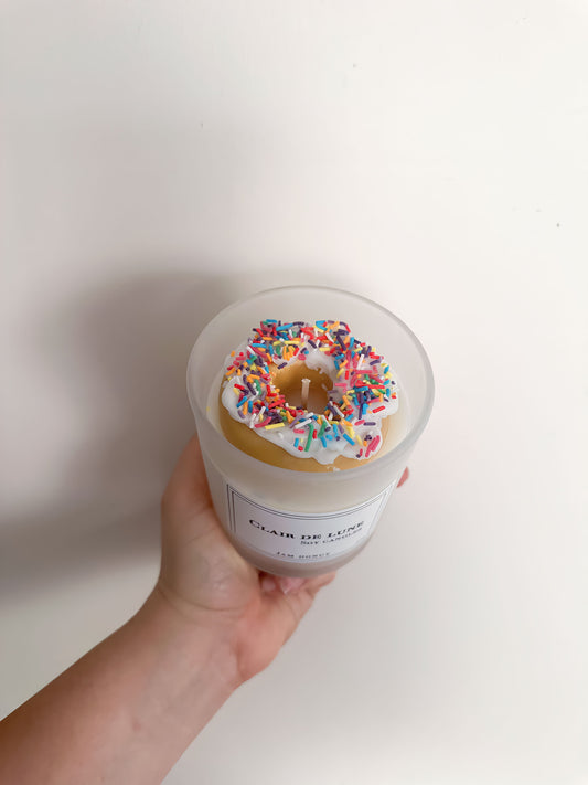 Donut candle
