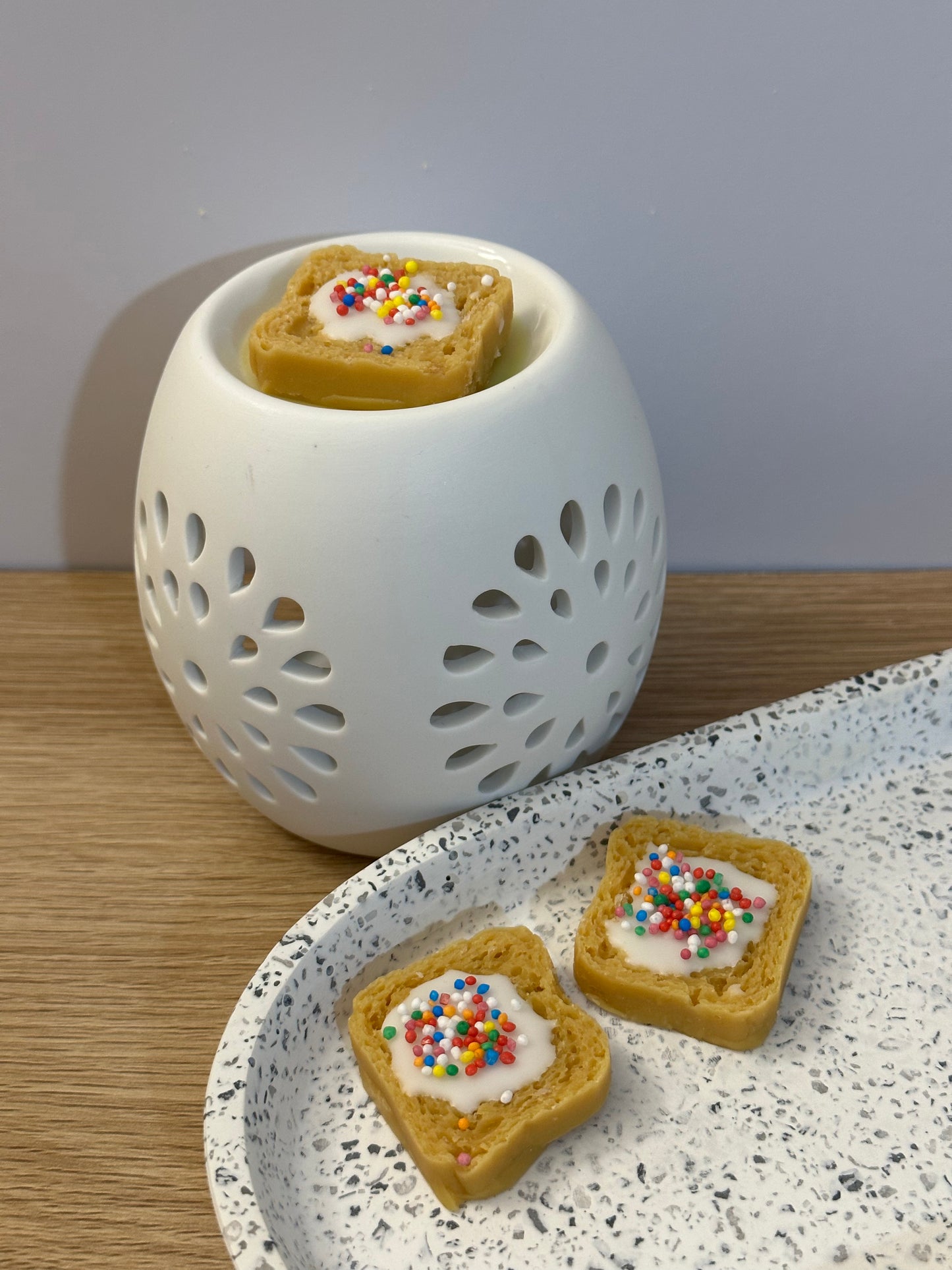 Mini fairy bread melts